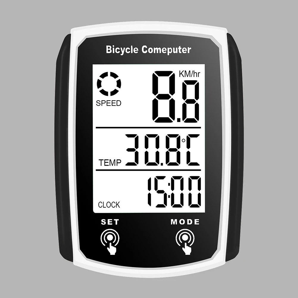 Waterproof Bicycle English Stopwatch Wired Speedometer Bike LCD Computer Speed Odometer English Backlight Feature 60x45x20mm
Waterproof Bicycle English Stopwatch Wired Speedometer Bike LCD Computer Speed Odometer English Backlight Feature 60x45x20mm