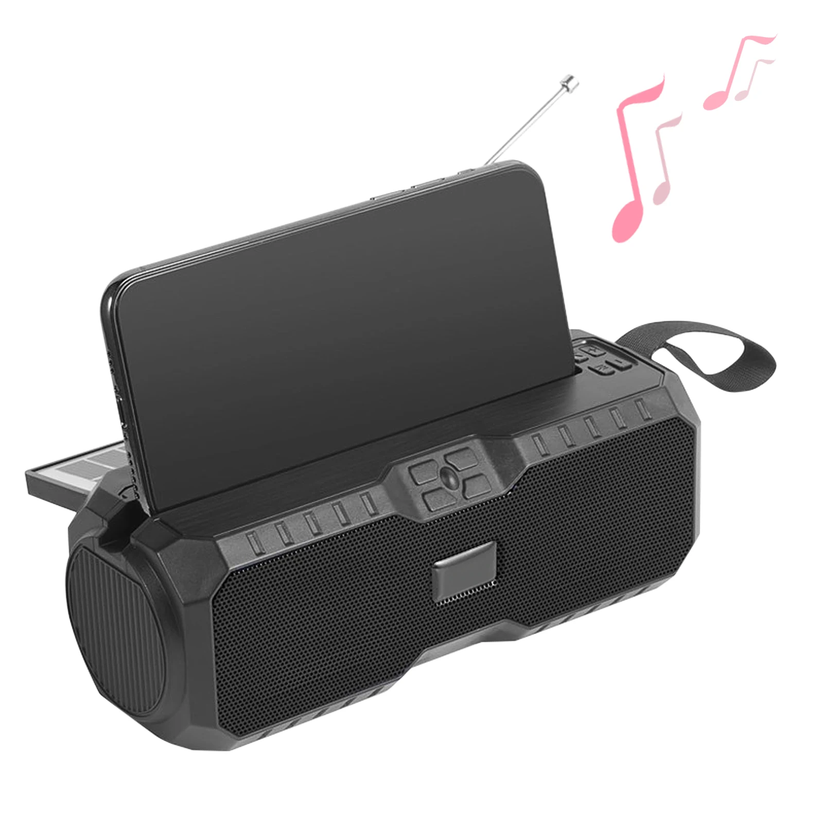 Portable Wireless Speaker Solar Radio Solar Radio AM/FM Radios 1200mAH Cell Phone Charger Power Bank For Indoor & Outdoor
Portable Wireless Speaker Solar Radio Solar Radio AM/FM Radios 1200mAH Cell Phone Charger Power Bank For Indoor & Outdoor