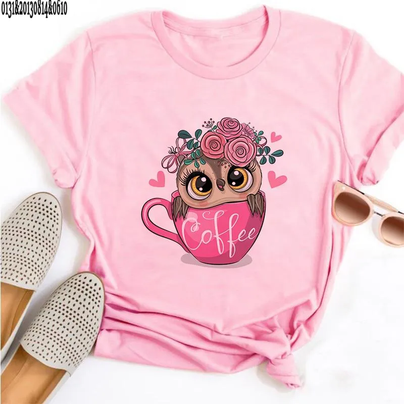 Summer New Gothic Women Cute Owl Print T-shirt Fashion Thin Short Sleeve T Shirt Harajuku Casual Pink Top Female Clothing Tshirt
Summer New Gothic Women Cute Owl Print T-shirt Fashion Thin Short Sleeve T Shirt Harajuku Casual Pink Top Female Clothing Tshirt