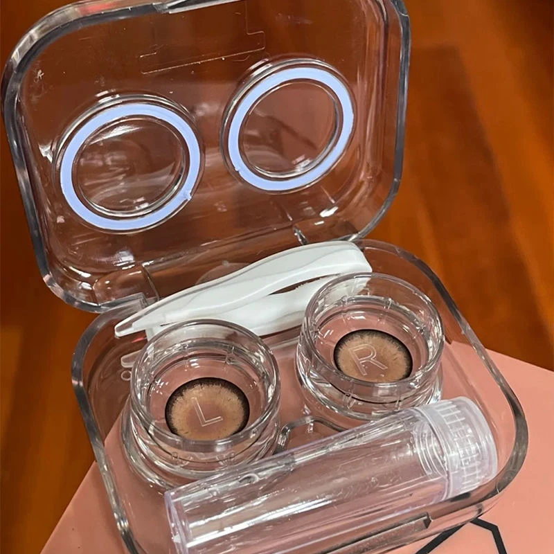 Portable Transparent Contact Lenses Box Lens Case for Eyes Care Kit Glasses Case Holder Tweezers Suction Stick Container Set
Portable Transparent Contact Lenses Box Lens Case for Eyes Care Kit Glasses Case Holder Tweezers Suction Stick Container Set