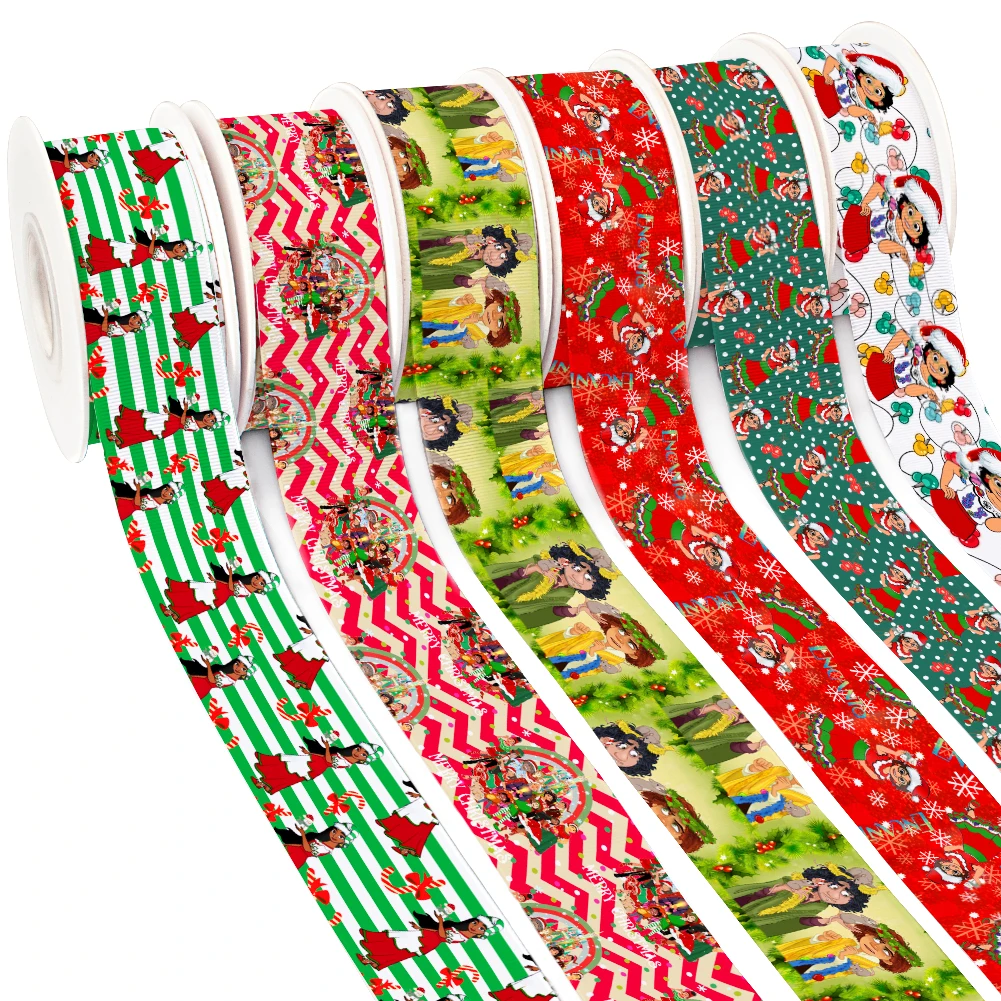 10yards Satin Ribbon Hot Sale Disney Encanto Grosgrain Ribbon for Cheer Bows DIY Girl Headwear Hair Bows
10yards Satin Ribbon Hot Sale Disney Encanto Grosgrain Ribbon for Cheer Bows DIY Girl Headwear Hair Bows