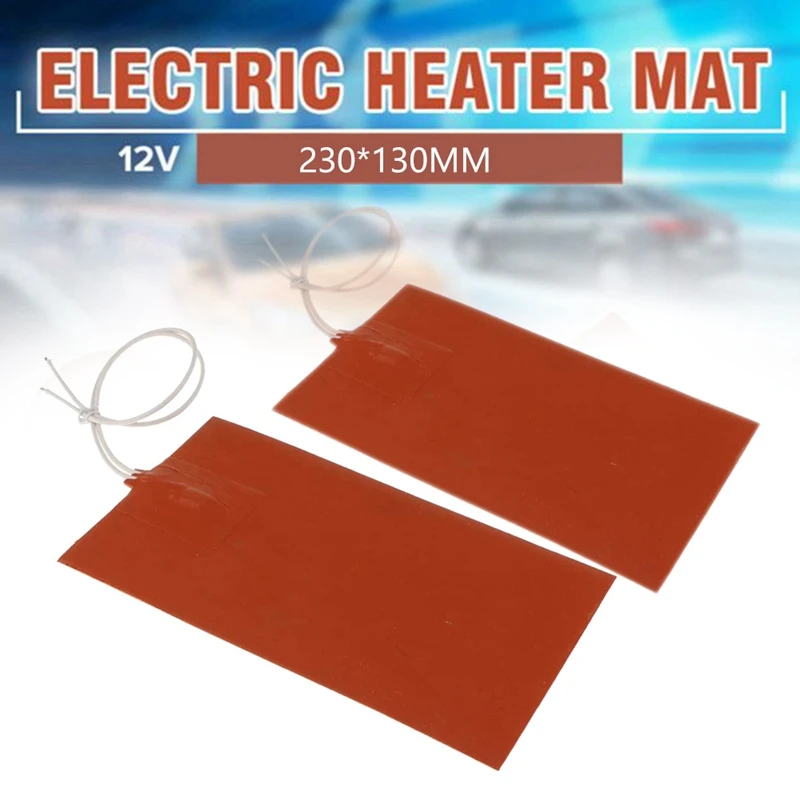 230X130MM 12V Car Water Tank Thermostat Heating Pad Oil Pan Heating Pad Electric Heating Ring For RV Camping Trailer
230X130MM 12V Car Water Tank Thermostat Heating Pad Oil Pan Heating Pad Electric Heating Ring For RV Camping Trailer