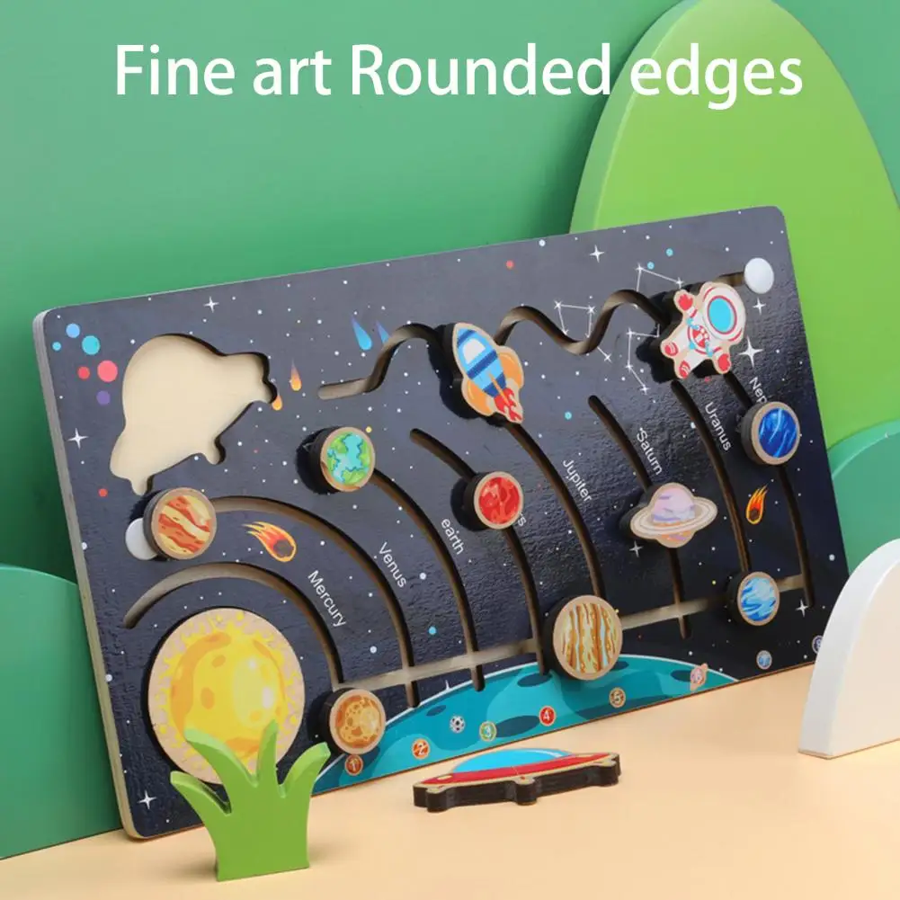 Забавная детская игрушка, сенсорная тренировочная игрушка для просвещения, руки, взаимодействие мозга, лабиринт с солнечной системой, игрушка, познавательность
Забавная детская игрушка, сенсорная тренировочная игрушка для просвещения, руки, взаимодействие мозга, лабиринт с солнечной системой, игрушка, познавательность