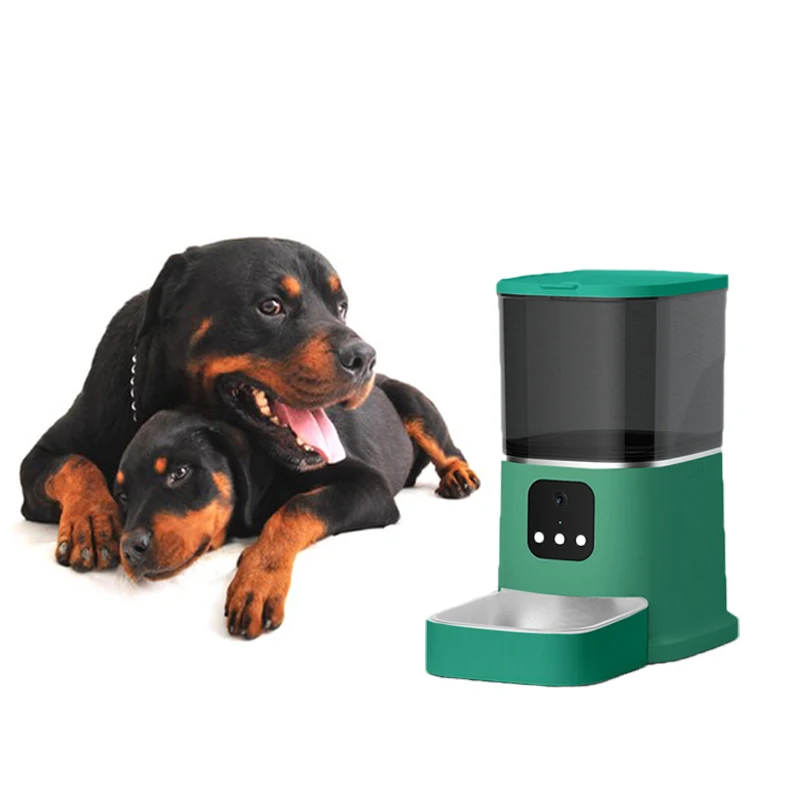 WIFI version 6L capacity remote control automatic timing quantitative intelligent pet feeder for cats or dogs
WIFI version 6L capacity remote control automatic timing quantitative intelligent pet feeder for cats or dogs