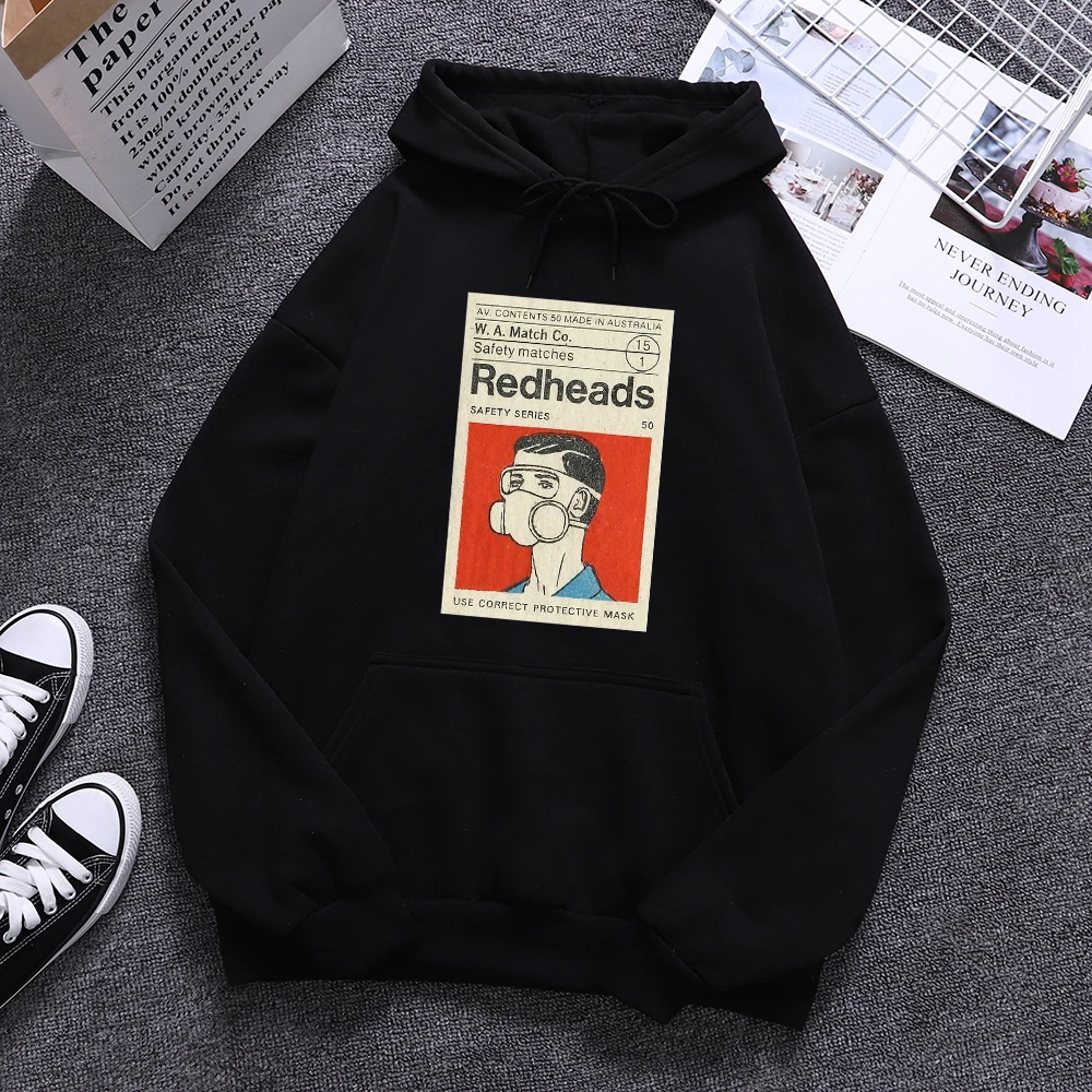 Художественная мужская маска Redheads Matchbox для правильного проектирования, мужские толстовки с капюшоном, осенняя мягкая Толстовка Оверсайз, мужская Толстовка
Художественная мужская маска Redheads Matchbox для правильного проектирования, мужские толстовки с капюшоном, осенняя мягкая Толстовка Оверсайз, мужская Толстовка