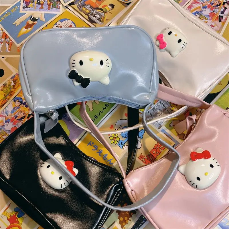Anime Cartoon Hellokitty Pu Handbag Underarm Bag Versatile Shoulder Bag Messenger Bag Y2K Kawaii Girl Fashion Travel Bag Gift
Anime Cartoon Hellokitty Pu Handbag Underarm Bag Versatile Shoulder Bag Messenger Bag Y2K Kawaii Girl Fashion Travel Bag Gift
