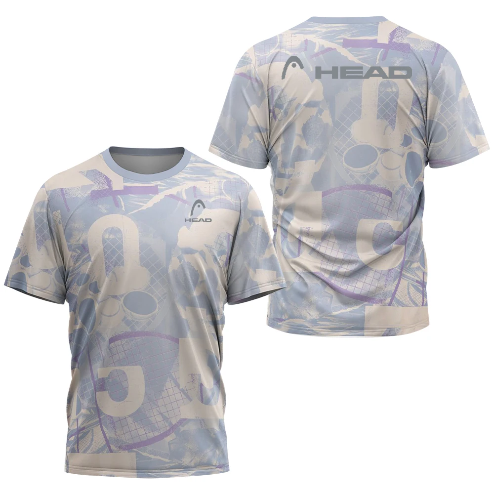 Men's Sports T-shirt Summer Short-Sleeved Sports Shirt Fitness HEAD Badminton T-shirt Tennis Training T-shirt Quick Dry Light
Men's Sports T-shirt Summer Short-Sleeved Sports Shirt Fitness HEAD Badminton T-shirt Tennis Training T-shirt Quick Dry Light