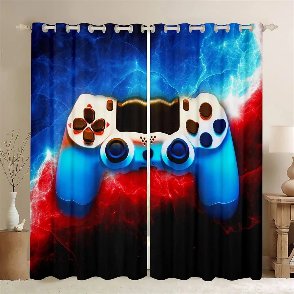 Children's Game Players Curtain Boy Game Handle Curtain Panel for Retro Game Curtain Living Room Dormitory Decoration
Children's Game Players Curtain Boy Game Handle Curtain Panel for Retro Game Curtain Living Room Dormitory Decoration