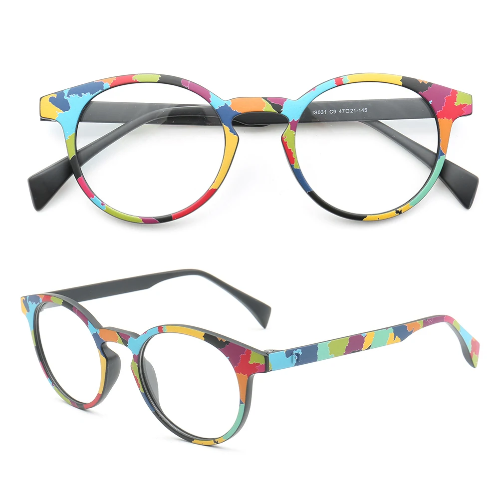 Vintage Women Round Glasses Frames Men Optical Eyeglass Frame TR90 Eyewear Fashionable Rainbow Prescription Eyewear Lightweight
Vintage Women Round Glasses Frames Men Optical Eyeglass Frame TR90 Eyewear Fashionable Rainbow Prescription Eyewear Lightweight