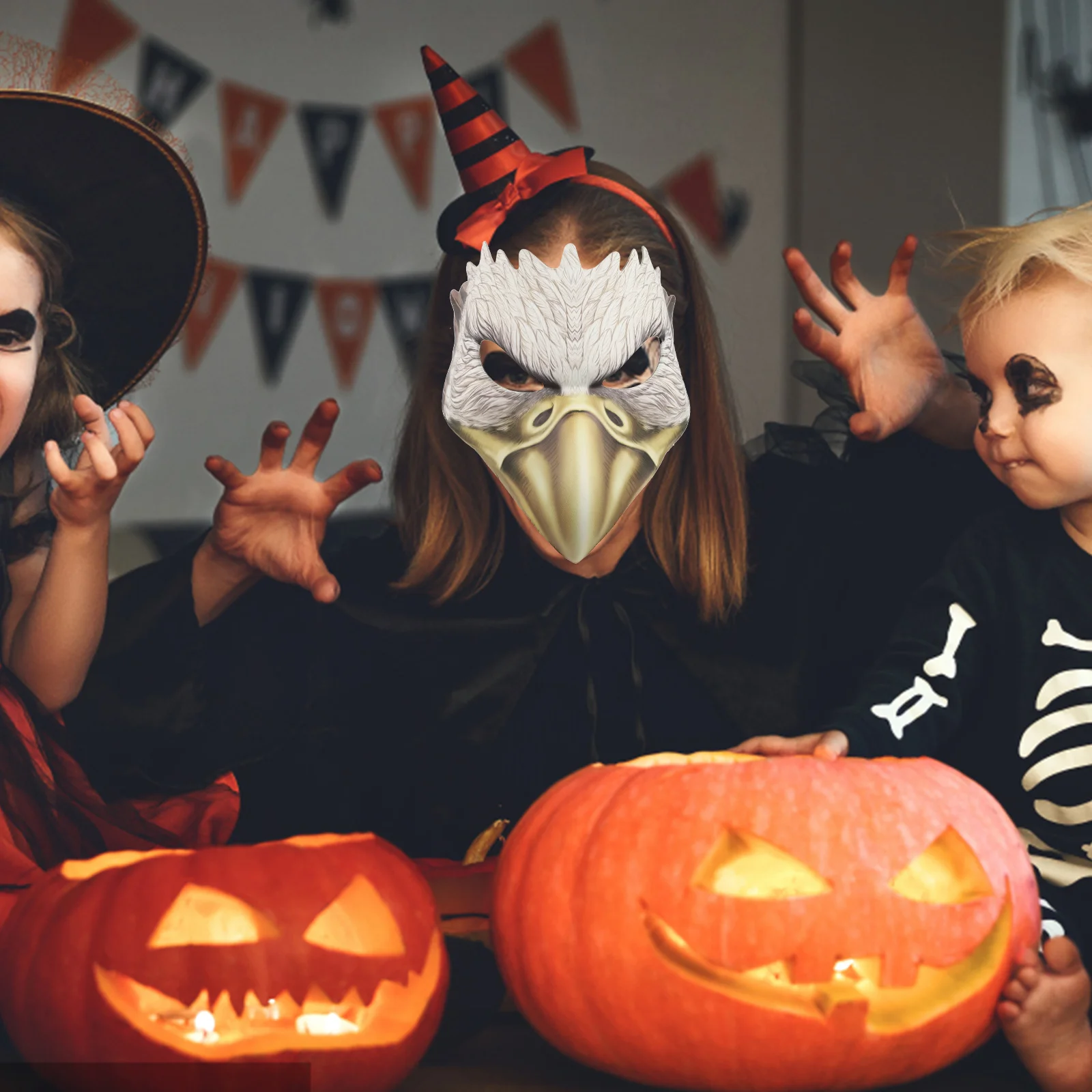 Halloween White Eagle Mask Halloween Party Eagle Mask PU Eagle Mask Halloween Party Supplies
Halloween White Eagle Mask Halloween Party Eagle Mask PU Eagle Mask Halloween Party Supplies
