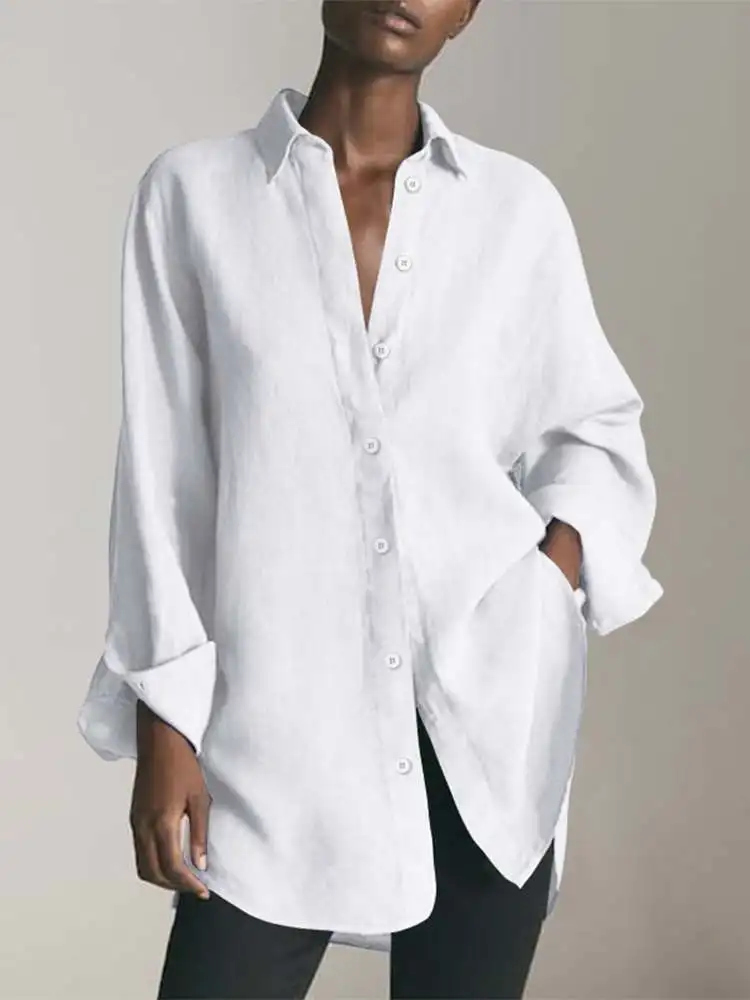 VONDA Women Shirts 2023 Fashion Casual Long Sleeve Solid Sexy Baggy Tunic Tops Button Up Party Elegant Blusas Femininas
VONDA Women Shirts 2023 Fashion Casual Long Sleeve Solid Sexy Baggy Tunic Tops Button Up Party Elegant Blusas Femininas