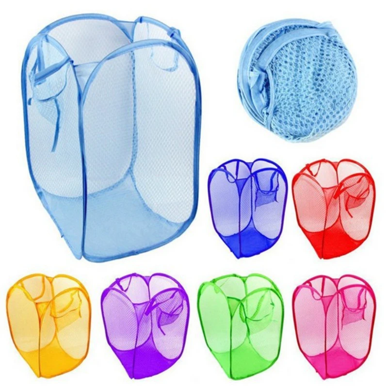 Laundry Basket Buggy Bag Foldable Net Laundry Toys Cute Basket Storage Bathroom Home Clothing Breathable Storage Organizery
Laundry Basket Buggy Bag Foldable Net Laundry Toys Cute Basket Storage Bathroom Home Clothing Breathable Storage Organizery