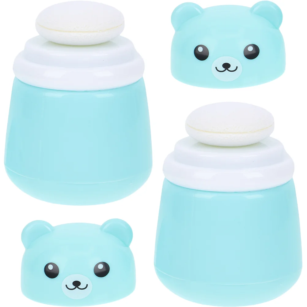 2 Pcs Body Powder Box Baby Talcum Containers Small Case Puff Empty Bottles Infant Loose Lovely Bear
2 Pcs Body Powder Box Baby Talcum Containers Small Case Puff Empty Bottles Infant Loose Lovely Bear