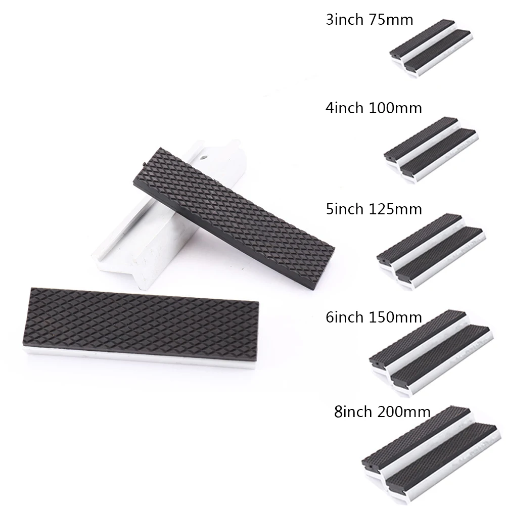 3''/4''/5''/6''/8'' Magnetic Bench Vise Jaws Soft Protective Cover Pads Multi-Purpose Aluminium Alloy+Rubber For Any Metal Vice
3''/4''/5''/6''/8'' Magnetic Bench Vise Jaws Soft Protective Cover Pads Multi-Purpose Aluminium Alloy+Rubber For Any Metal Vice