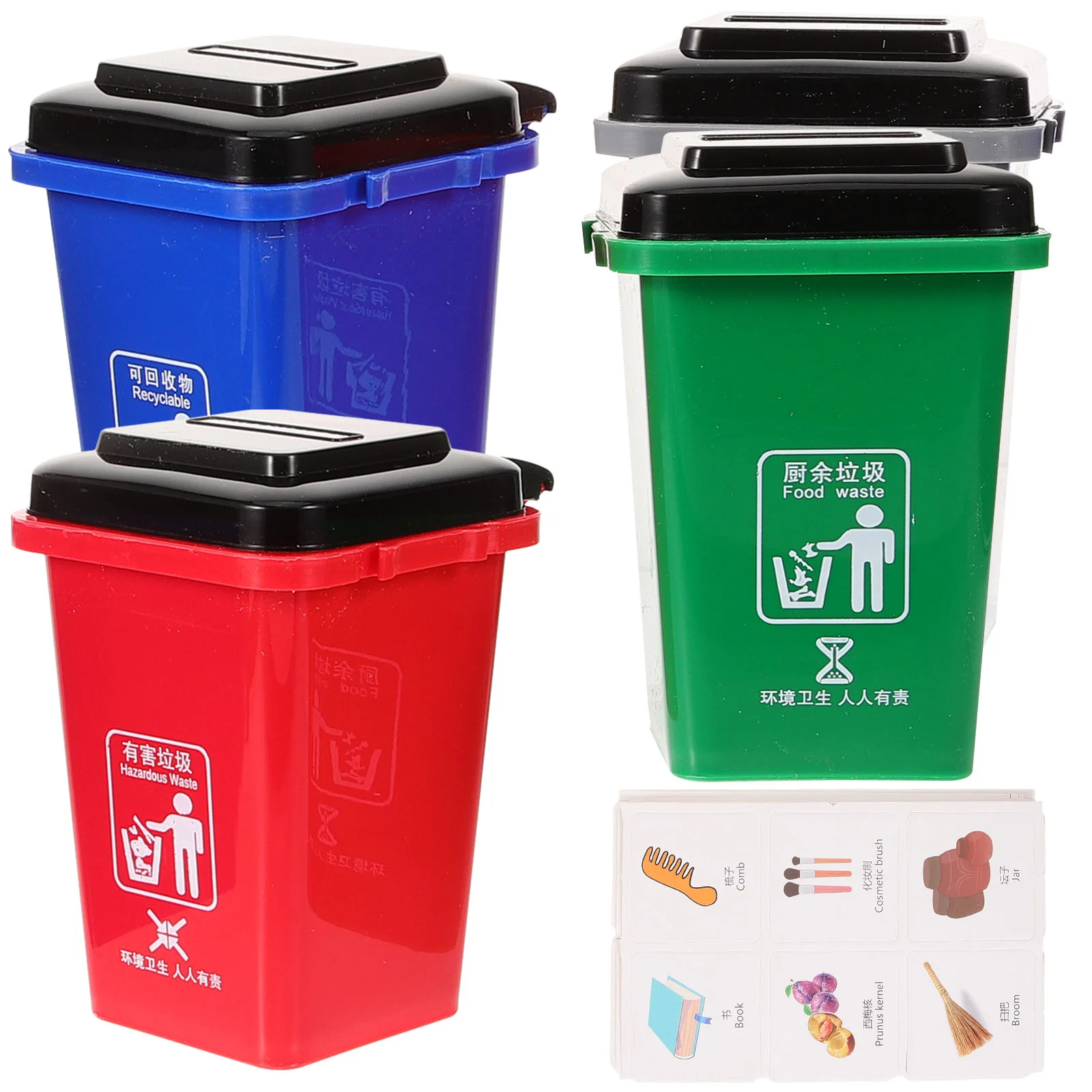 Early Teaching Aids Sorting Trash Can Child Car Bin Plastic Kids Education Garbage
Early Teaching Aids Sorting Trash Can Child Car Bin Plastic Kids Education Garbage