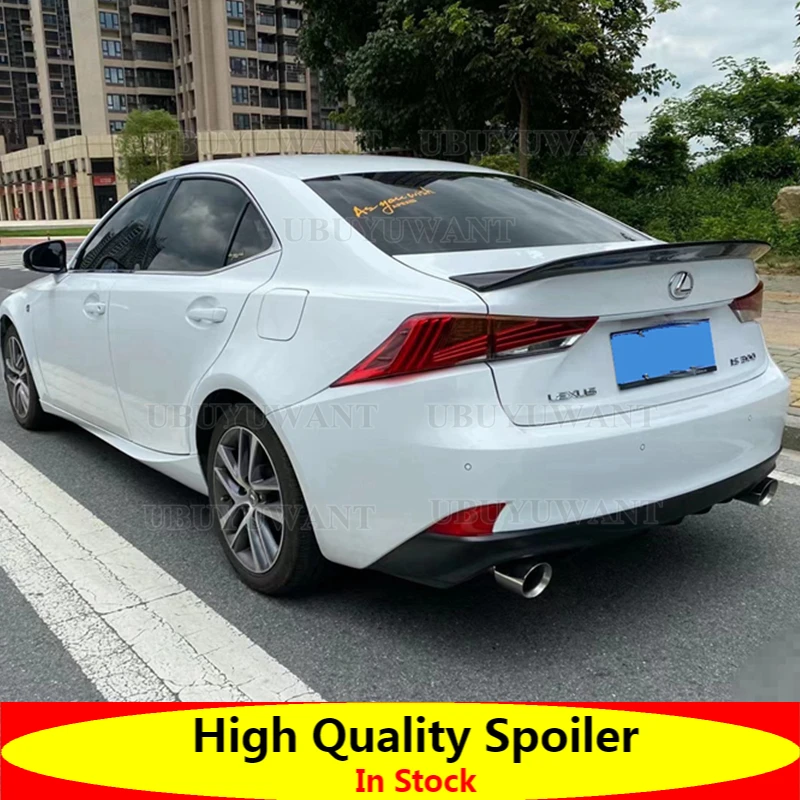 AR Style Car Rear Spoiler Wing Trunk Lip For LEXUS IS200 IS250 IS350 IS300 2014-2019 ABS Plastic Car Rear Trunk Wing Spoiler 
AR Style Car Rear Spoiler Wing Trunk Lip For LEXUS IS200 IS250 IS350 IS300 2014-2019 ABS Plastic Car Rear Trunk Wing Spoiler