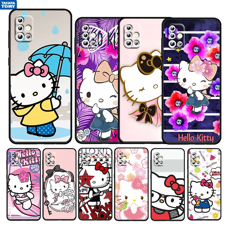 Hello Kitty Girl Cute For Samsung Galaxy A52S A72 A71 A52 A51 A12 A32 A21S 4G 5G Fundas Soft Black Phone Case Cover Capa Coque
Hello Kitty Girl Cute For Samsung Galaxy A52S A72 A71 A52 A51 A12 A32 A21S 4G 5G Fundas Soft Black Phone Case Cover Capa Coque