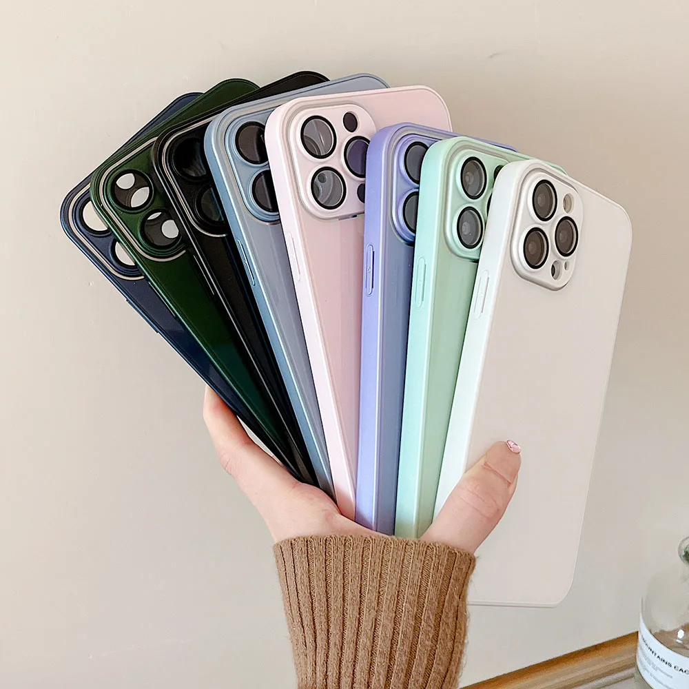 20 шт./9D силиконовый стеклянный чехол для iPhone 15 14 13 12 11 Pro Max Pro Plus, зеркальный стеклянный чехол для телефона со встроенной пленкой для объектива
20 шт./9D силиконовый стеклянный чехол для iPhone 15 14 13 12 11 Pro Max Pro Plus, зеркальный стеклянный чехол для телефона со встроенной пленкой для объектива