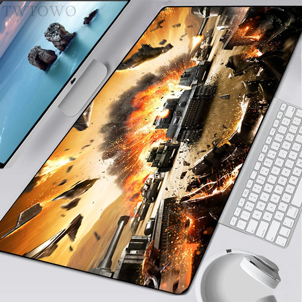 World of Tanks Mouse Pad Gamer Custom Computer Large Desk Mats Soft Office Anti-slip Laptop Natural Rubber Mouse Mat Table Mat
World of Tanks Mouse Pad Gamer Custom Computer Large Desk Mats Soft Office Anti-slip Laptop Natural Rubber Mouse Mat Table Mat