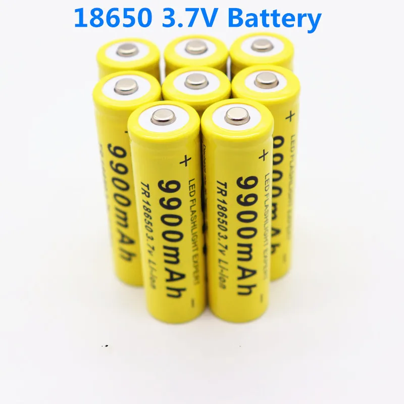 2-20pcs/Lot 18650 battery 3.7V 9900mAh rechargeable liion battery for Led flashlight Torch batery litio battery+ Free Shipping
2-20pcs/Lot 18650 battery 3.7V 9900mAh rechargeable liion battery for Led flashlight Torch batery litio battery+ Free Shipping