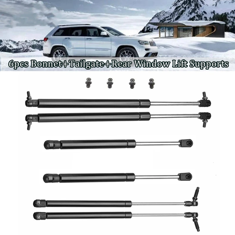 6 шт. капот + задняя дверь + задний стеклоподъемник для Jeep Grand Cherokee 1999-2004 55352897AB 55137022AB 55136965AA
6 шт. капот + задняя дверь + задний стеклоподъемник для Jeep Grand Cherokee 1999-2004 55352897AB 55137022AB 55136965AA