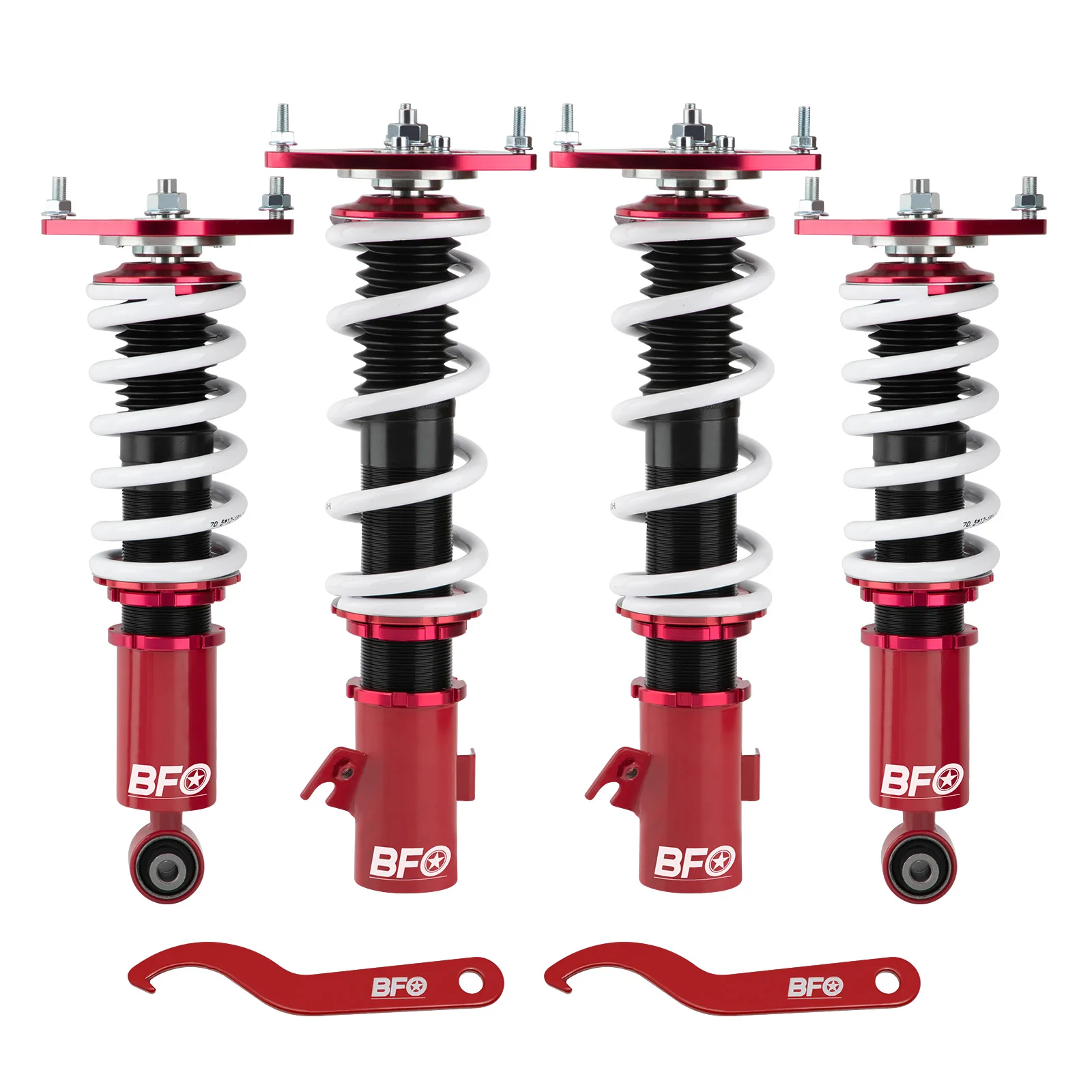 Coilover Spring & Shock Assembly For Subaru Impreza WRX 08-14 Adjustable Height
Coilover Spring & Shock Assembly For Subaru Impreza WRX 08-14 Adjustable Height