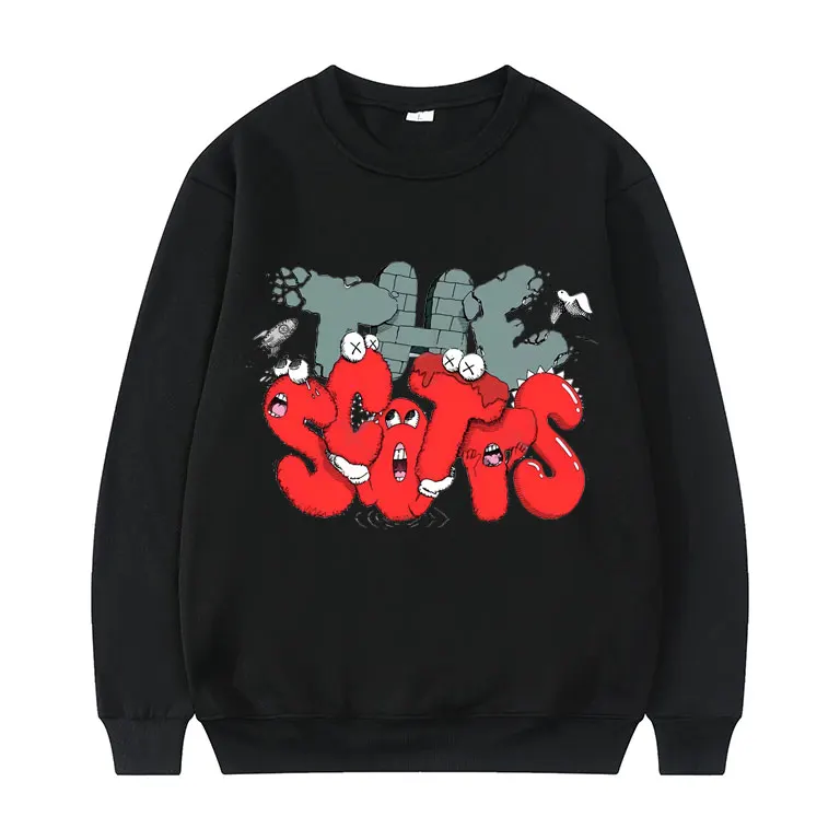 Brand Men Women Travis Scott The Scotts Hip Hop Oversize Pullover Men's Cactus Jack Print Sweatshirt Male Heavyweight Pullovers
Brand Men Women Travis Scott The Scotts Hip Hop Oversize Pullover Men's Cactus Jack Print Sweatshirt Male Heavyweight Pullovers