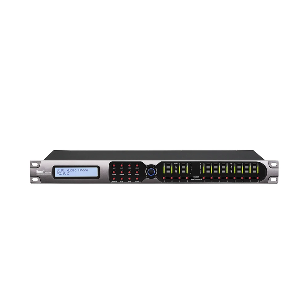 Nuoxun 4 input 8 output 32-bit DSP Processor 48K DSP Audio Processor 4x8 speaker management System audio processor
Nuoxun 4 input 8 output 32-bit DSP Processor 48K DSP Audio Processor 4x8 speaker management System audio processor