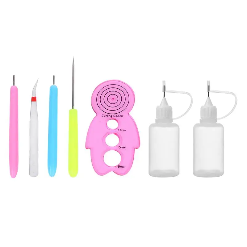 7pcs in 1 Set DIY Paper Rolling Tool Kit Handmade Rolling Curling Quilling Needle Pen for Home School Arts Craft (Random Color)
7pcs in 1 Set DIY Paper Rolling Tool Kit Handmade Rolling Curling Quilling Needle Pen for Home School Arts Craft (Random Color)