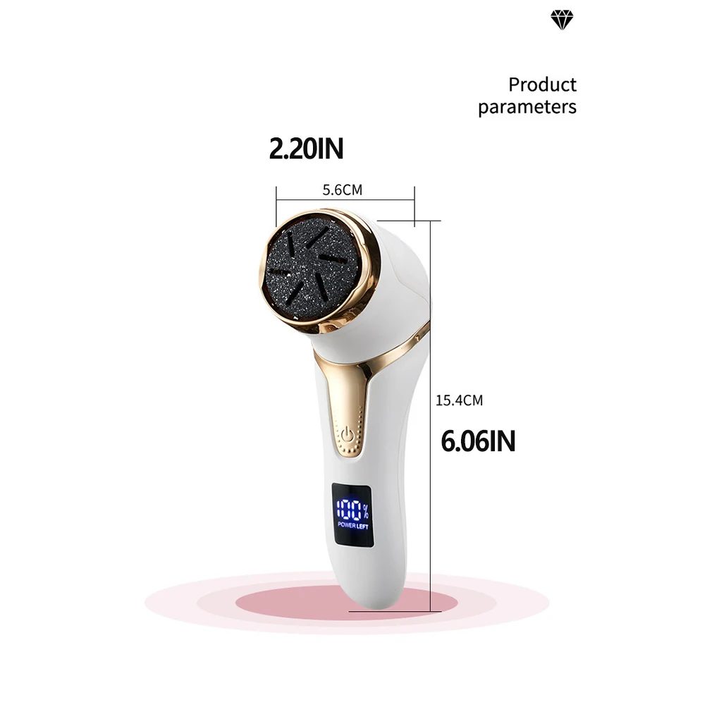 Electric Foot Callus File Grinder Washable Portable Rechargeable Dead Skin Remover Feet Care Heel Pedicure Supply
Electric Foot Callus File Grinder Washable Portable Rechargeable Dead Skin Remover Feet Care Heel Pedicure Supply