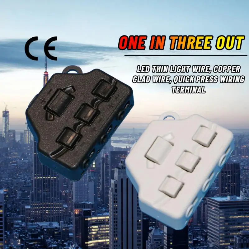 Terminal Block Wire Connector Convenient Reusable Straight Plug Multi-line Universal Electrical Equipment And Products Connector
Terminal Block Wire Connector Convenient Reusable Straight Plug Multi-line Universal Electrical Equipment And Products Connector