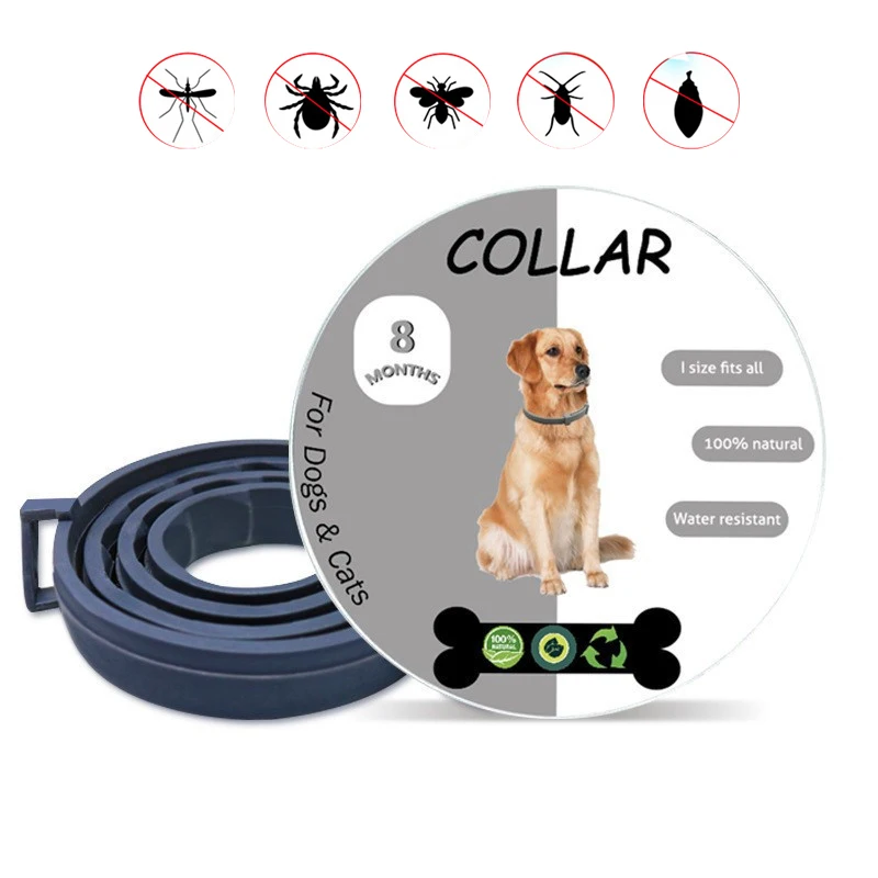 Dog Collar Anti Flea And Tick Cat Necklace For Large Small Dogs Puppy French Bulldog Chihuahua Items All Seasons Pet Accessories
Dog Collar Anti Flea And Tick Cat Necklace For Large Small Dogs Puppy French Bulldog Chihuahua Items All Seasons Pet Accessories