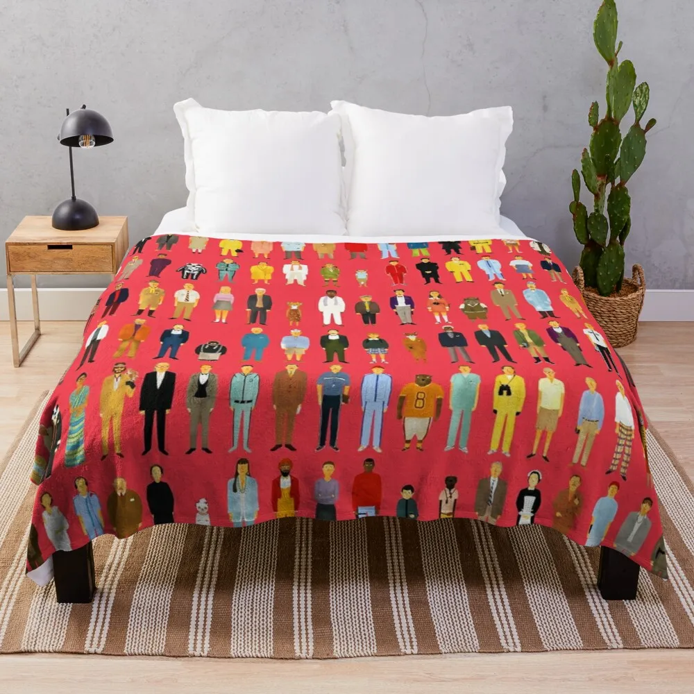 Wes Anderson Художественное покрытие, одеяло, роскошный бренд
Wes Anderson Художественное покрытие, одеяло, роскошный бренд