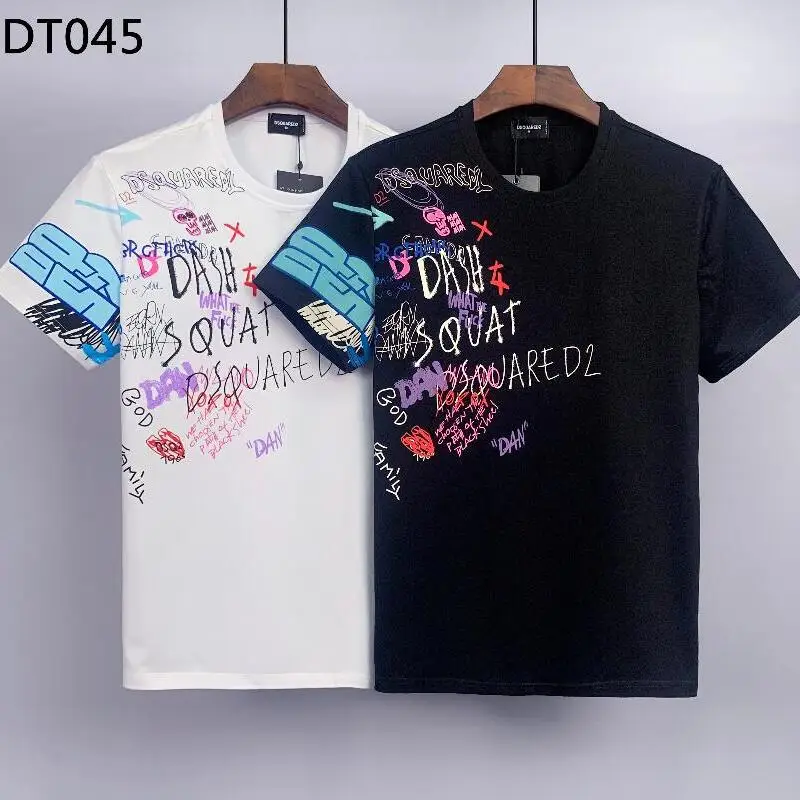 Мужская трендовая Повседневная футболка DSQUARED2 с коротким рукавом и надписью, топы, футболки DT045
Мужская трендовая Повседневная футболка DSQUARED2 с коротким рукавом и надписью, топы, футболки DT045