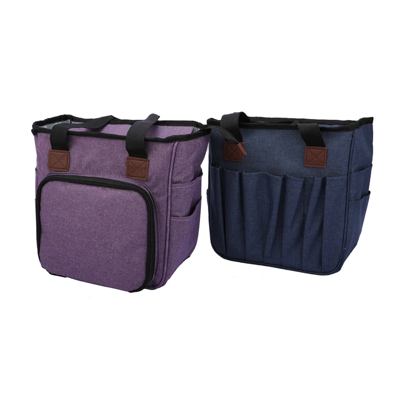 Knitting Bag Portable Yarn Tote Storage Bag For Wool Crochet Hooks Knitting Needles Sewing Supplies Set Diy Household Organizer
Knitting Bag Portable Yarn Tote Storage Bag For Wool Crochet Hooks Knitting Needles Sewing Supplies Set Diy Household Organizer