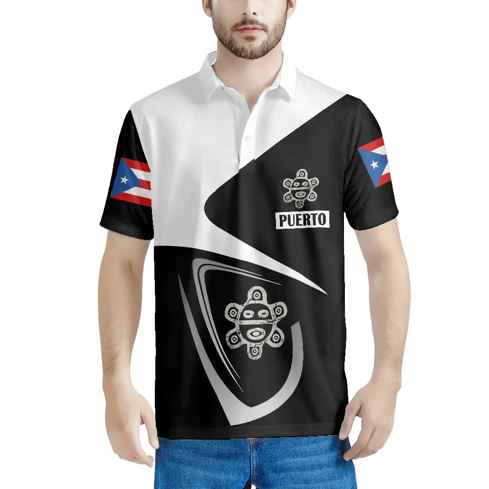 Estado Libre Asociado de Puerto Rico Flag Pattern Black White Prints 2022 Wholesale Short Sleeve Casual Polo Shirt Men Clothing 
Estado Libre Asociado de Puerto Rico Flag Pattern Black White Prints 2022 Wholesale Short Sleeve Casual Polo Shirt Men Clothing
