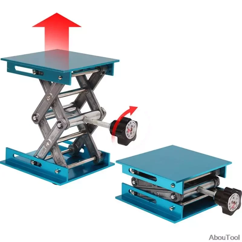 100x100mm Lift Table Lab Plate Jack Scissor Stand Platform Router Workbench Table Woodworking Lift Laboratory Carpentry Tools
100x100mm Lift Table Lab Plate Jack Scissor Stand Platform Router Workbench Table Woodworking Lift Laboratory Carpentry Tools