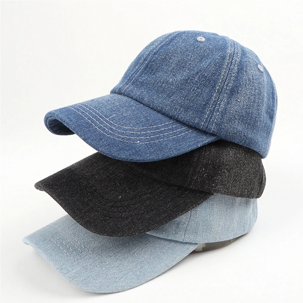 Vintage Washed Cotton Denim Baseball Cap Women Men Snapback Hats Autumn Winter Fishing Sport Hat Breathable Sunshade Caps Gorras
Vintage Washed Cotton Denim Baseball Cap Women Men Snapback Hats Autumn Winter Fishing Sport Hat Breathable Sunshade Caps Gorras