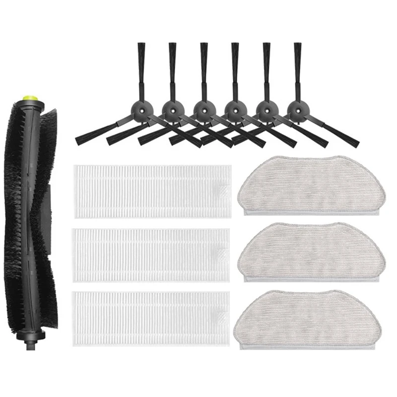 13Pcs Replacement Parts For 360 X100 / X100max Robot Vacuum Cleaner Accessories Main Side Brush Mop Cloth HEPA Filter
13Pcs Replacement Parts For 360 X100 / X100max Robot Vacuum Cleaner Accessories Main Side Brush Mop Cloth HEPA Filter