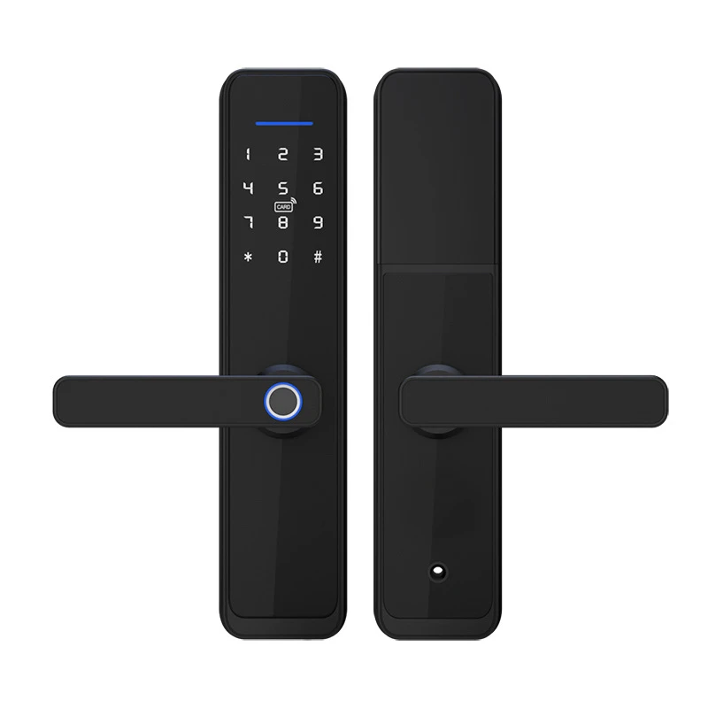 High quality anti-theft security door lock aluminum password unlock metal door lock smart digital fingerprint door lock without
High quality anti-theft security door lock aluminum password unlock metal door lock smart digital fingerprint door lock without