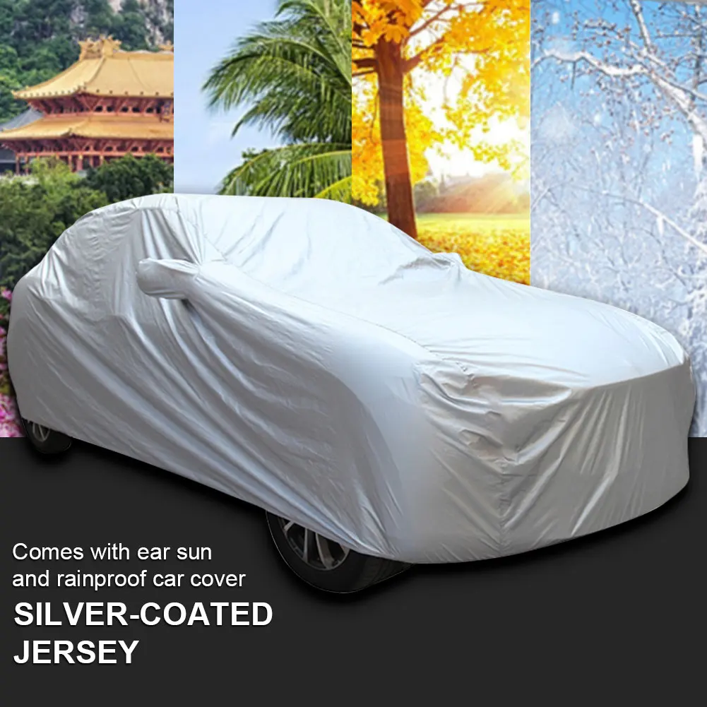 Universal SUV/Sedan Full Car Covers Outdoor Waterproof Sun Rain Snow Protection UV Car Zipper Design Black Car Case Cover S-XXL
Universal SUV/Sedan Full Car Covers Outdoor Waterproof Sun Rain Snow Protection UV Car Zipper Design Black Car Case Cover S-XXL