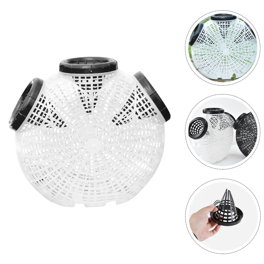 Bait Holder Crab Traps Basket Shrimp Catcher Baskets Crayfish Minnow Lobster Saltwater Net
Bait Holder Crab Traps Basket Shrimp Catcher Baskets Crayfish Minnow Lobster Saltwater Net