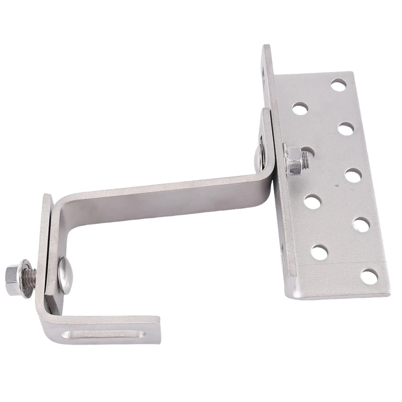 Stainless Steel Photovoltaic Mounting Bracket Adjustable Roof Hook 180 Degree Photovoltaic Bracket
Stainless Steel Photovoltaic Mounting Bracket Adjustable Roof Hook 180 Degree Photovoltaic Bracket