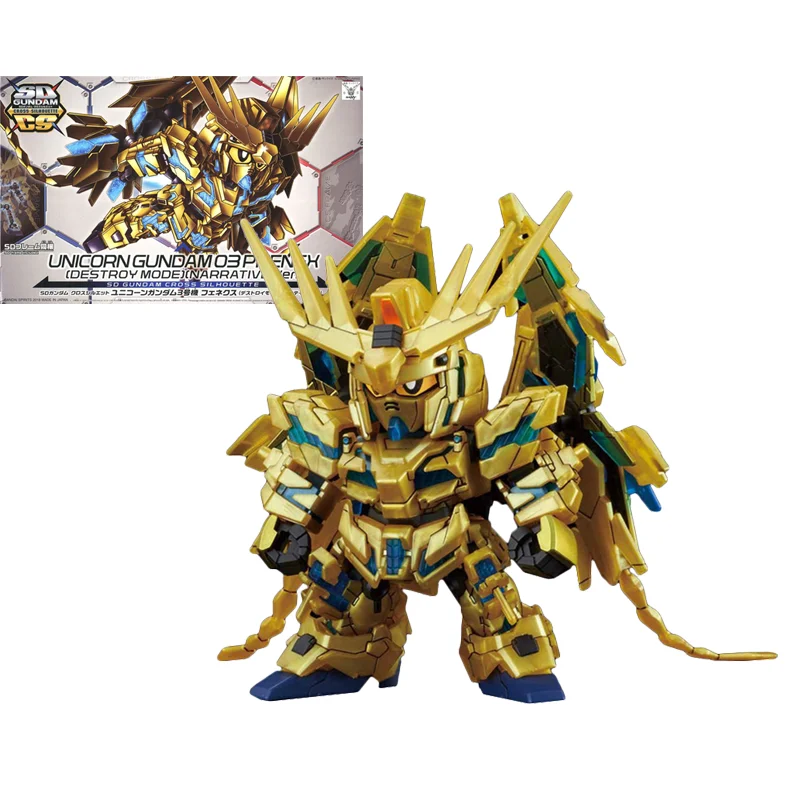 Bandai Genuine Gunpla Model Anime Figure SDCS 07 BB Unicorn Gundam 03 Phenex Collection Action Figure Toys Gift For Children
Bandai Genuine Gunpla Model Anime Figure SDCS 07 BB Unicorn Gundam 03 Phenex Collection Action Figure Toys Gift For Children