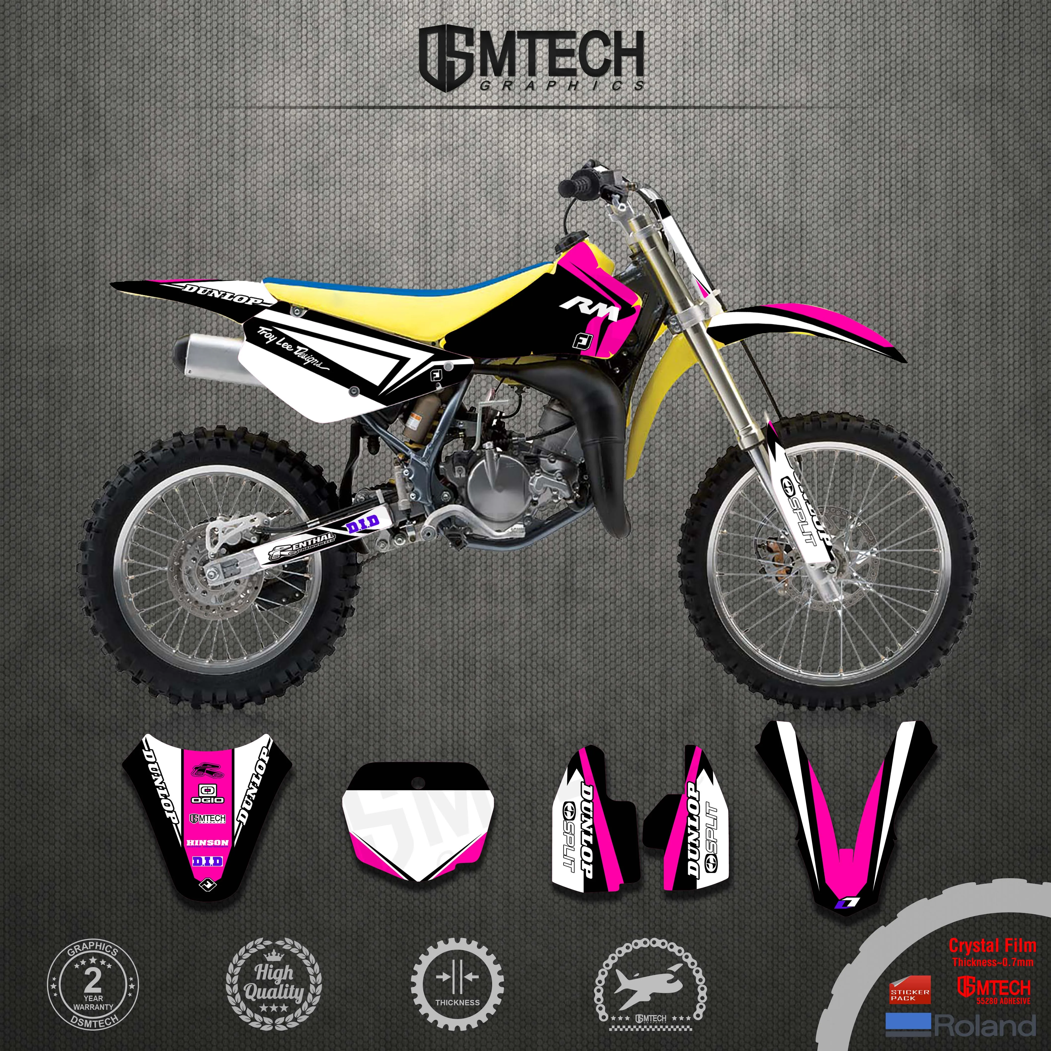 DSMTECH Graphics Background Stickers Decals For Suzuki RM85 RM 85 2001-2013 2014 2015 2016 2017 2018 Personality Sticker Decal
DSMTECH Graphics Background Stickers Decals For Suzuki RM85 RM 85 2001-2013 2014 2015 2016 2017 2018 Personality Sticker Decal
