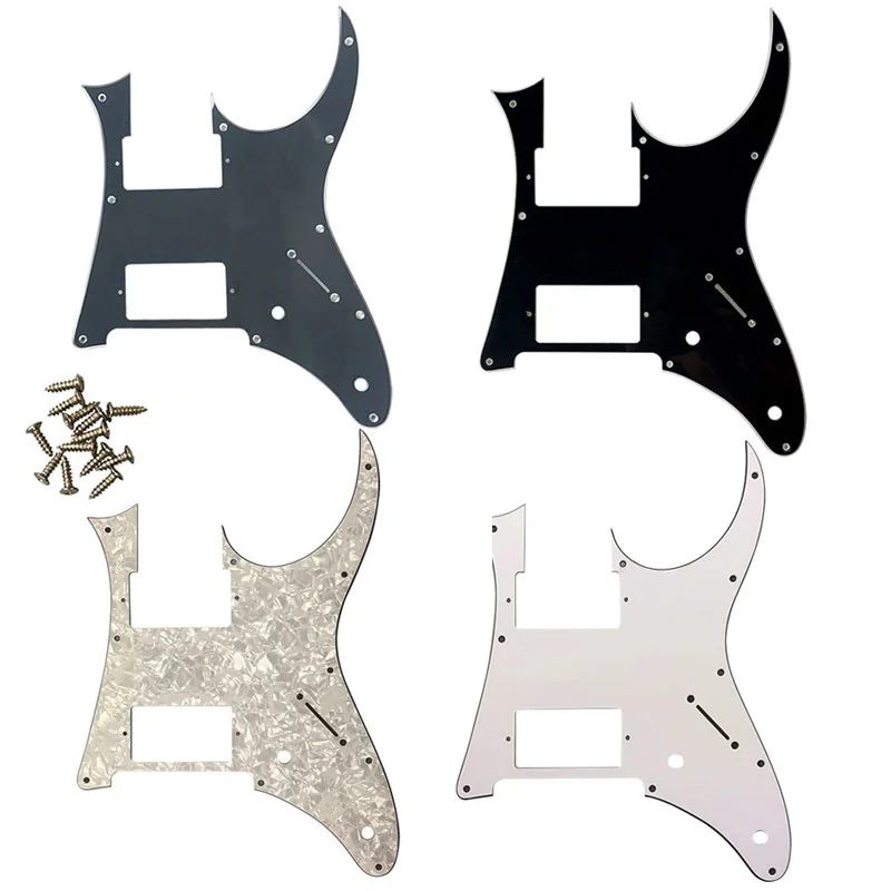 5pcs Custom Electric Guitar Parts For Ibanez MIJ 350 EXZ Guitar Pickguard HH Humbucker Pickup Scratch Plate Multiple Colors
5pcs Custom Electric Guitar Parts For Ibanez MIJ 350 EXZ Guitar Pickguard HH Humbucker Pickup Scratch Plate Multiple Colors