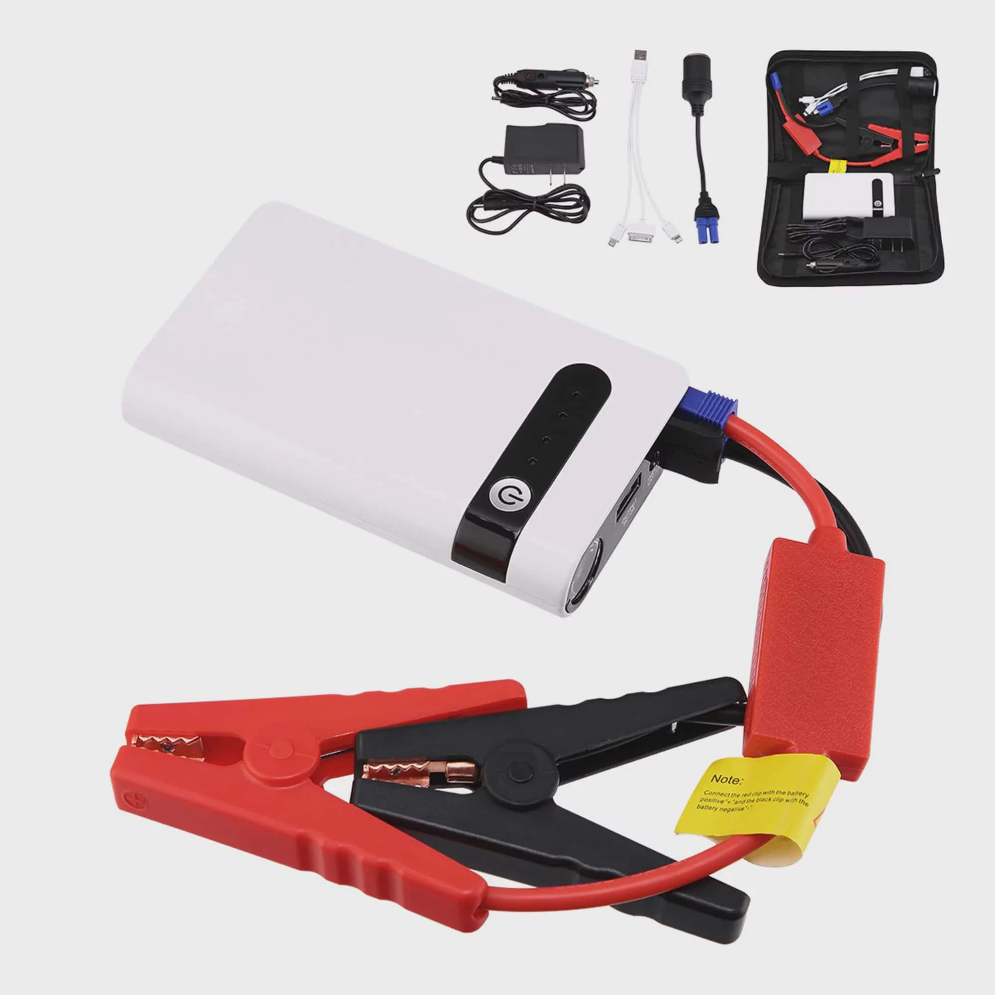 12V 20000mAh Car Jump Starter Booster Jumper Portable Engine Emergency Charger Auto Power Bank Battery Charger
12V 20000mAh Car Jump Starter Booster Jumper Portable Engine Emergency Charger Auto Power Bank Battery Charger