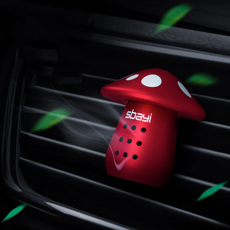 Car Air Refresher Metal Mushroom Air Outlet Clip Solid Perfume Refresh Air Aromatherapy Auto Interior Decoration Accessories
Car Air Refresher Metal Mushroom Air Outlet Clip Solid Perfume Refresh Air Aromatherapy Auto Interior Decoration Accessories