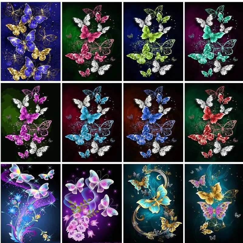 GATYZTORY Diamond Embroidery Butterfly 5D DIY Diamond Painting Full Square Cross Stitch Animal Kit Picture Of Rhinestones Home D
GATYZTORY Diamond Embroidery Butterfly 5D DIY Diamond Painting Full Square Cross Stitch Animal Kit Picture Of Rhinestones Home D