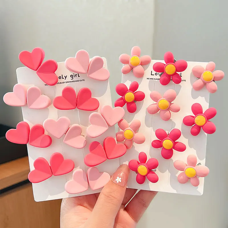 5/pcs New Fashion Pink Sweet Cute Hairpin Little Girl Broken Hair Small Clip Side Barrettes Hair Accessories Headdres Head Wrap
5/pcs New Fashion Pink Sweet Cute Hairpin Little Girl Broken Hair Small Clip Side Barrettes Hair Accessories Headdres Head Wrap
